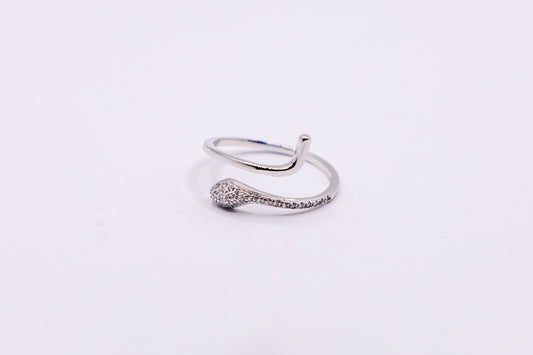 Moderner Statement-Ring – 925 Silber mit markantem Design