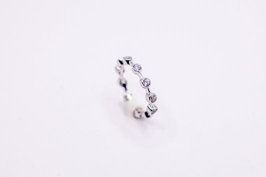 Tennis-Ring aus 925 Silber – Stilvoll und Funkelnd