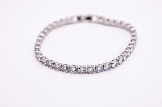 Tennis-Armband aus 925 Silber – Eleganz mit Zirkonia